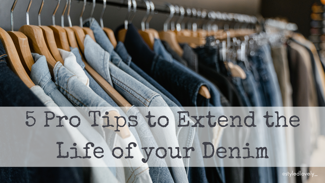 5 Pro Tips to Extend the Life of your Denim