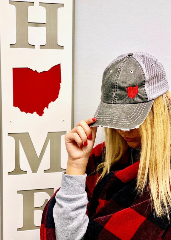 *Ohio Embroidered Hat