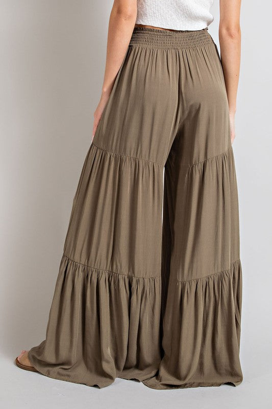 *Tiered Wide Pants