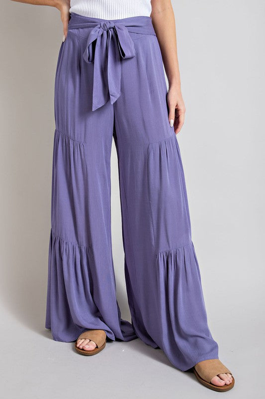 *Tiered Wide Pants