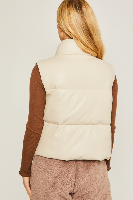 *PU Padded Vest