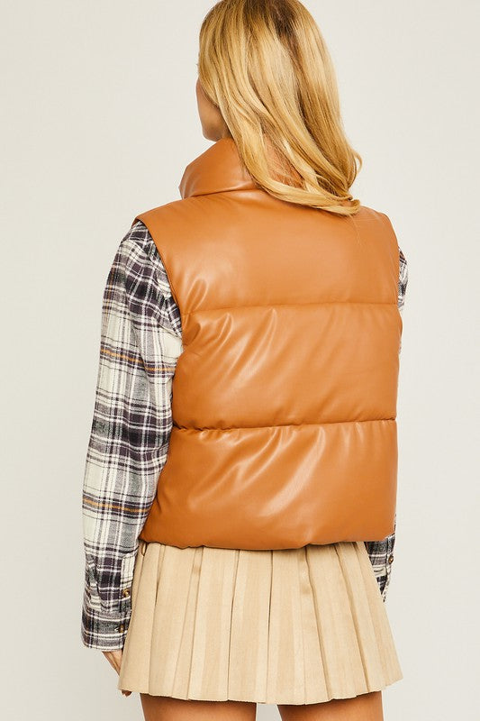 *PU Padded Vest