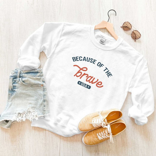 *Brave USA Graphic Sweatshirt