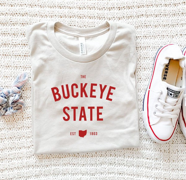 *The Buckeye State BC Short Sleeve Tee - Lovelier