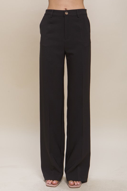 *Formal Straight Leg Blazer Pants