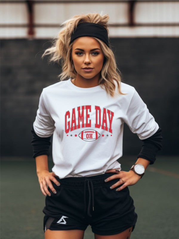 *Game Day Ohio Graphic Short Sleeve Tee