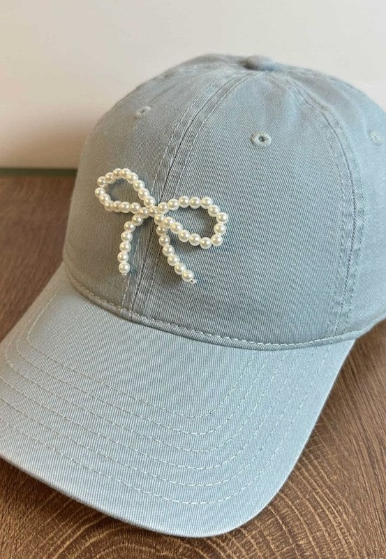 *Bow Baseball Cap