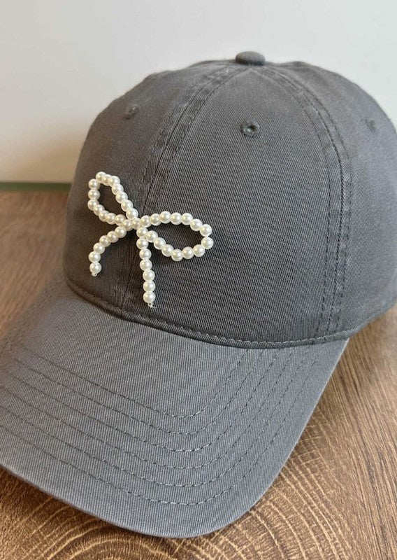 *Bow Baseball Cap