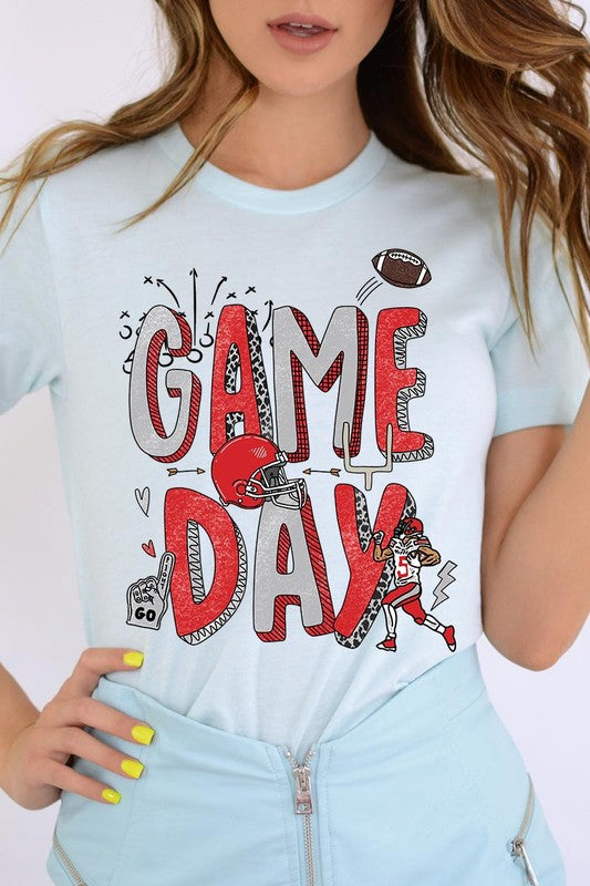 *Game Day Football Graphic Tee