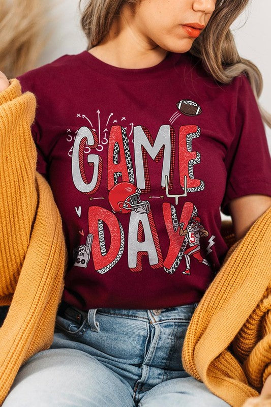 *Game Day Football Graphic Tee