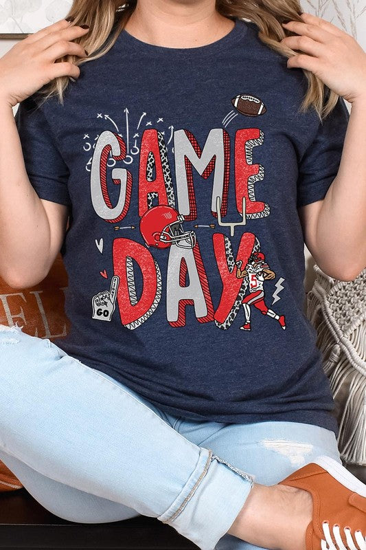 *Game Day Football Graphic Tee