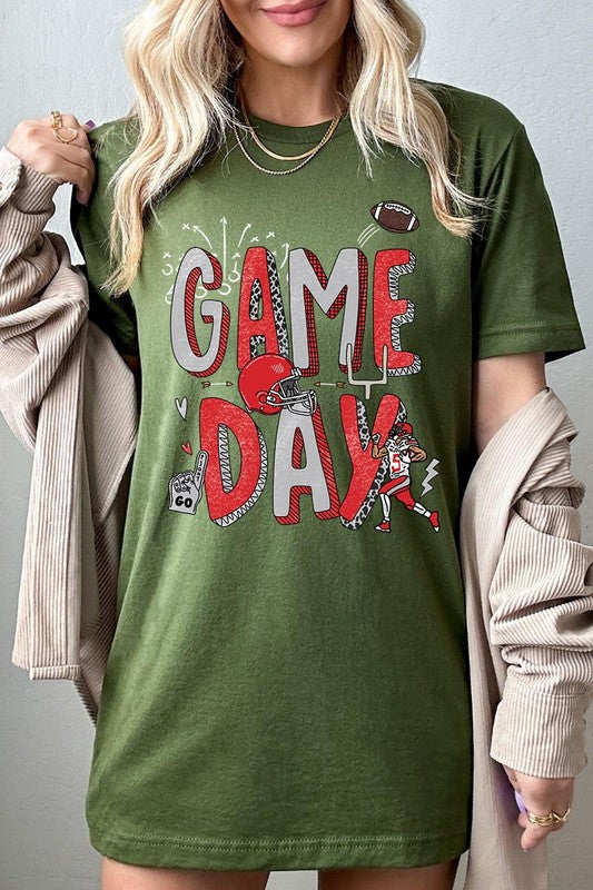 *Game Day Football Graphic Tee