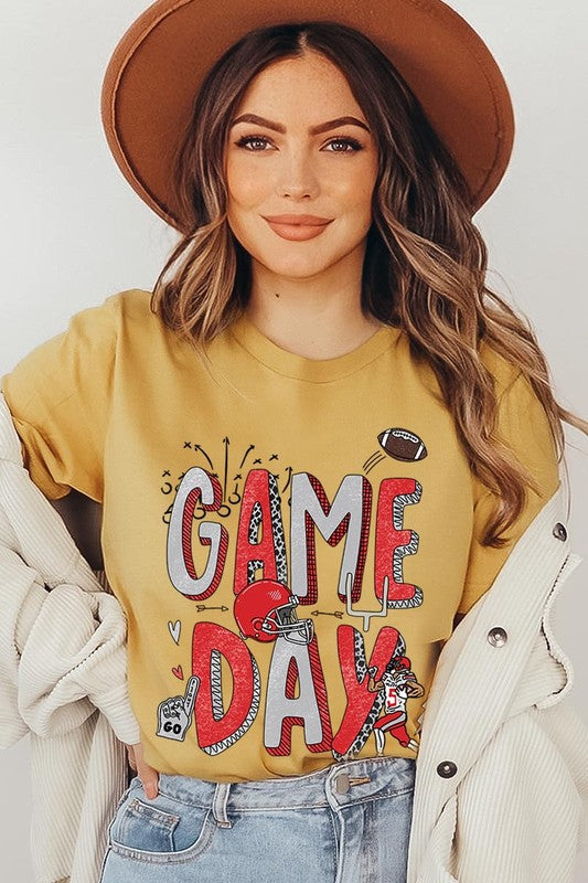 *Game Day Football Graphic Tee