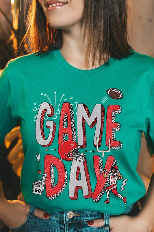 *Game Day Football Graphic Tee