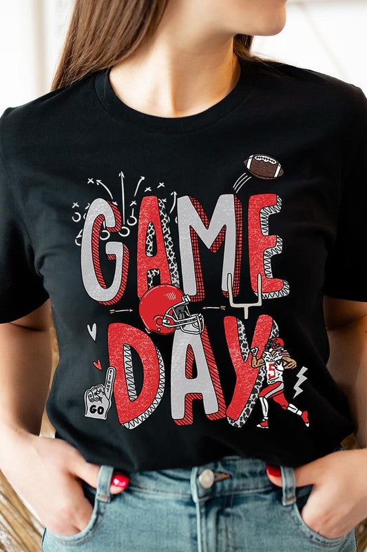 *Game Day Football Graphic Tee