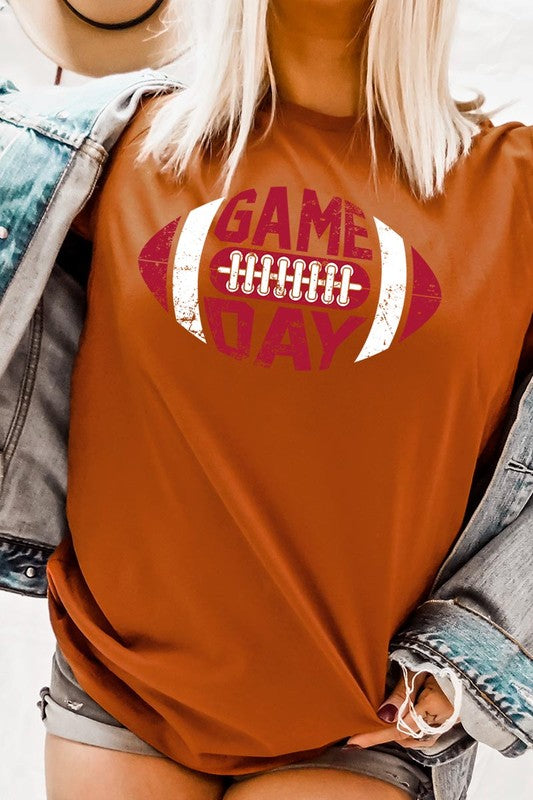 *Game Day Football  Graphic Tee