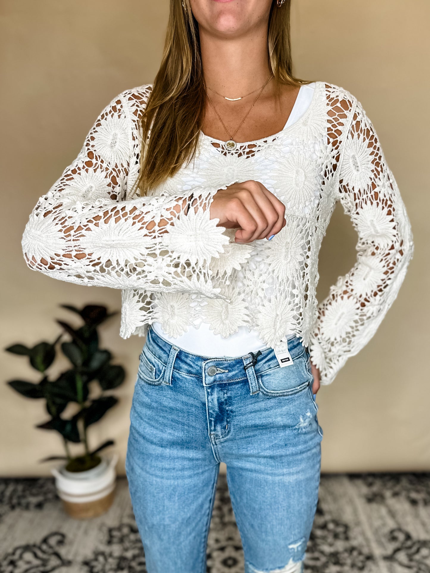 Carefree Crocheted Top