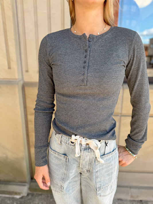 Third And Long Henley Top