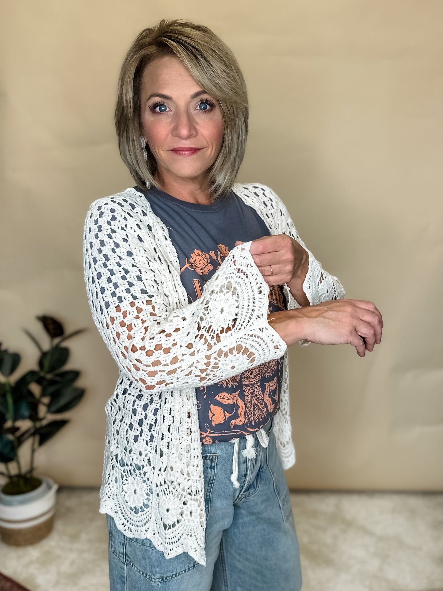 Grandstand Crochet Cardigan