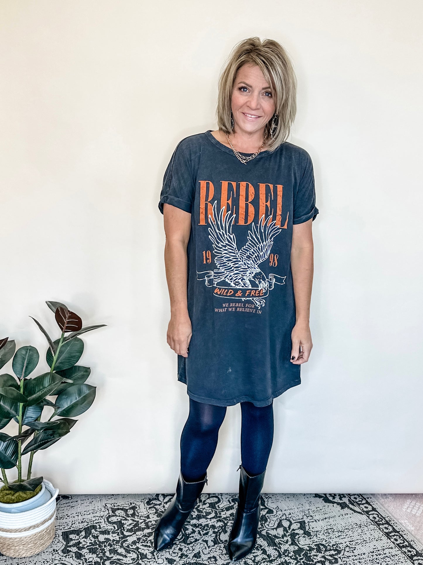 Rebellious T-shirt Dress