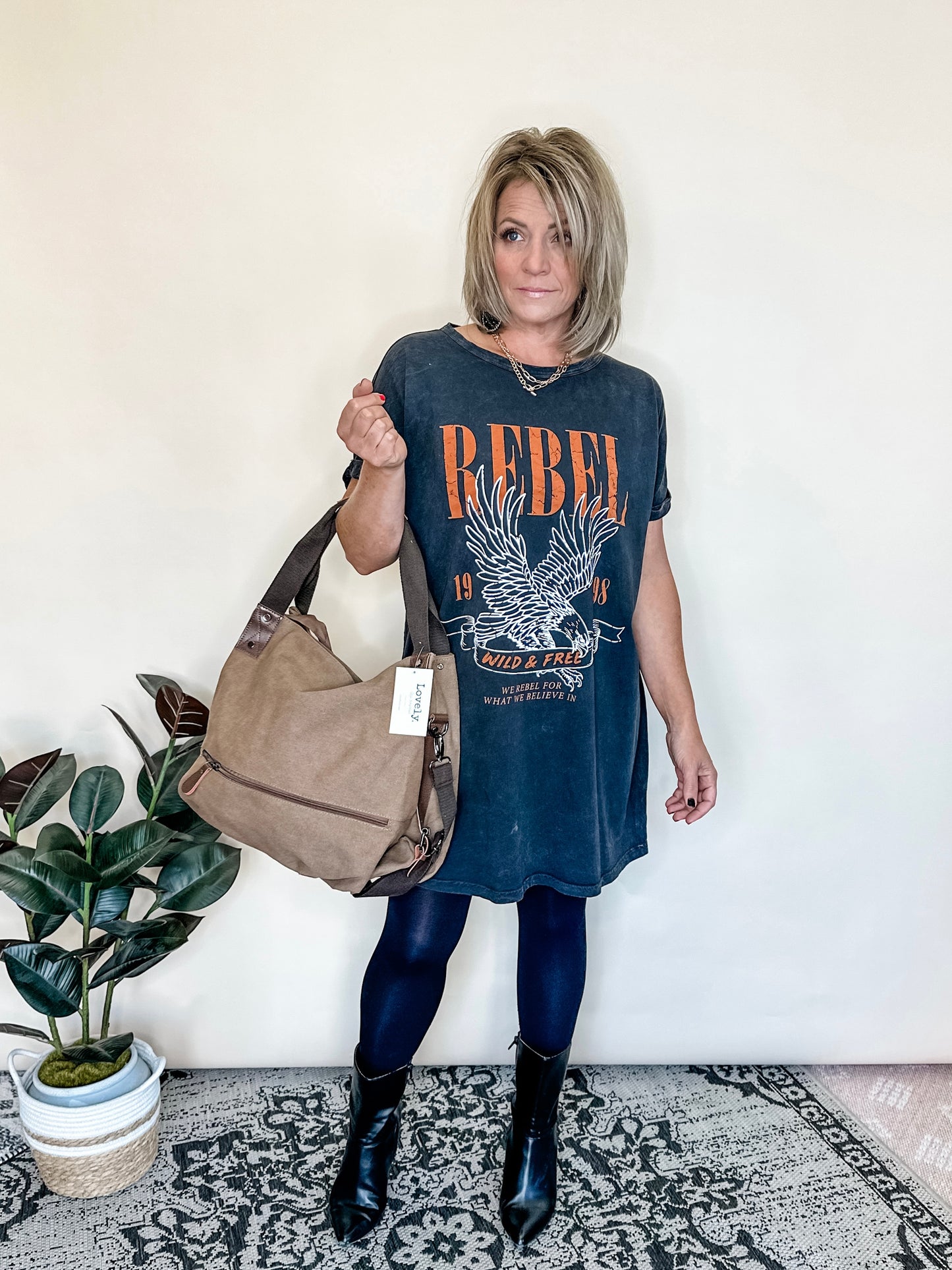 Rebellious T-shirt Dress