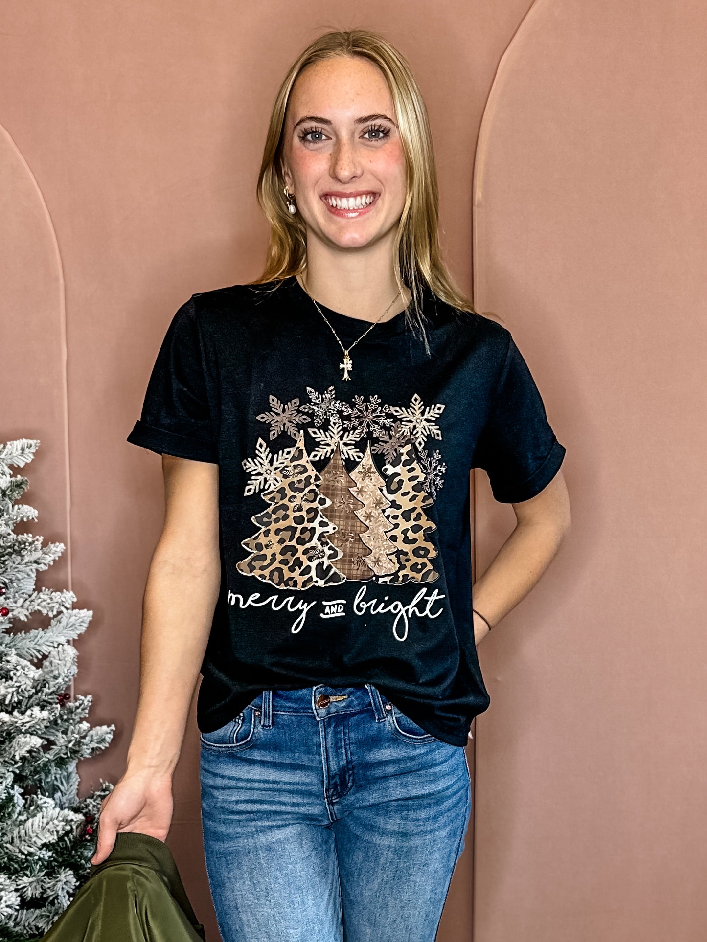 Merry & Bright Graphic Tee